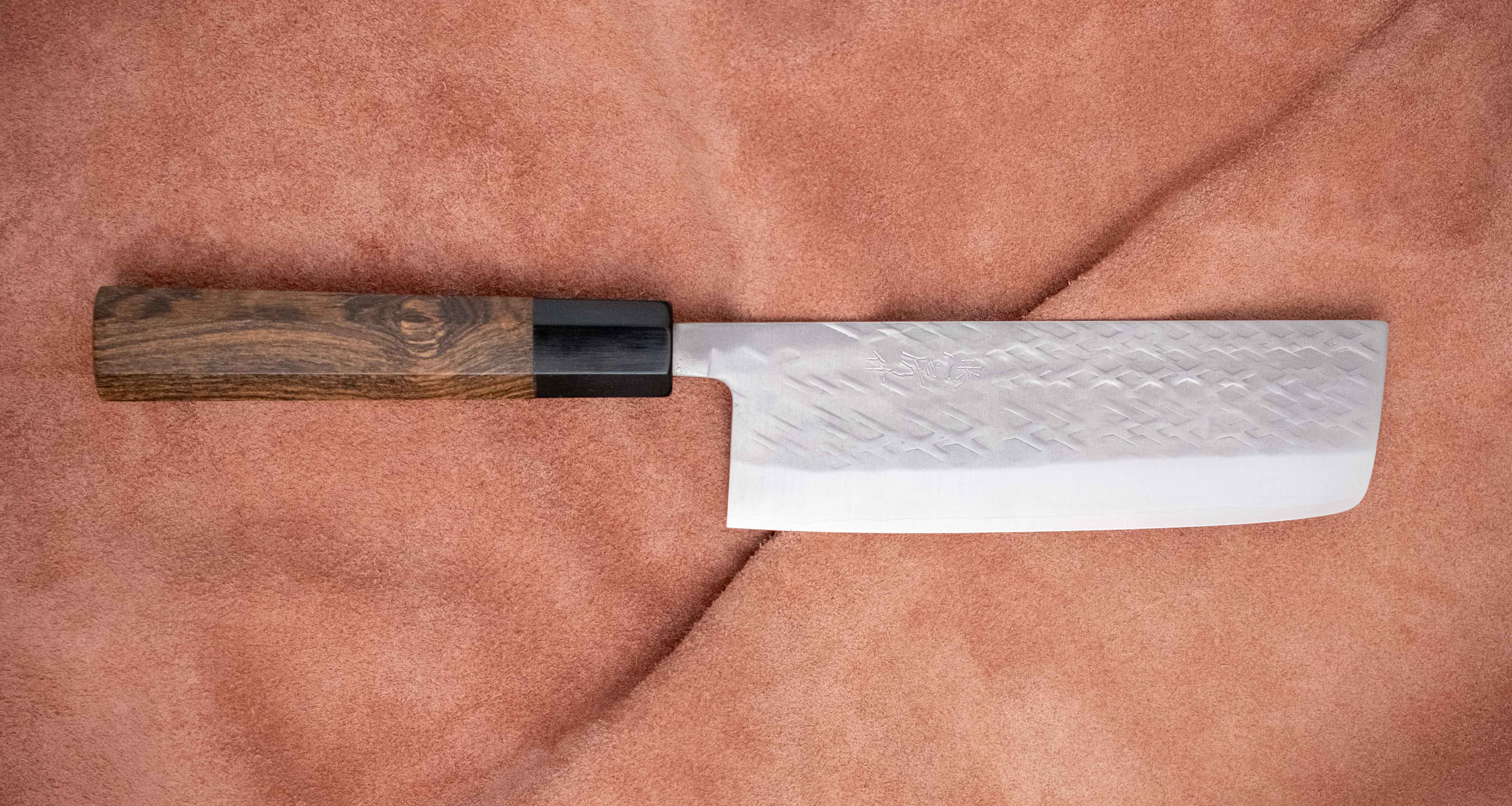 Tadafusa Nakiri SLD Polished Hammered 165mm (6.5") - Image 5