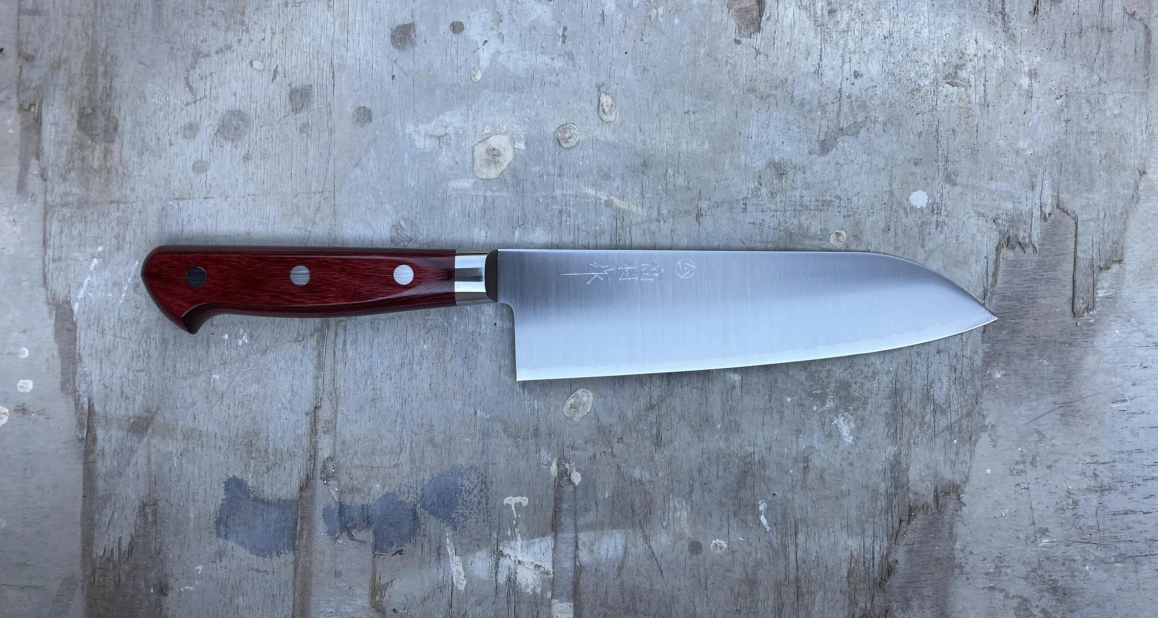 Takamura Santoku Migaki SG2 170mm (6.7") - Image 3
