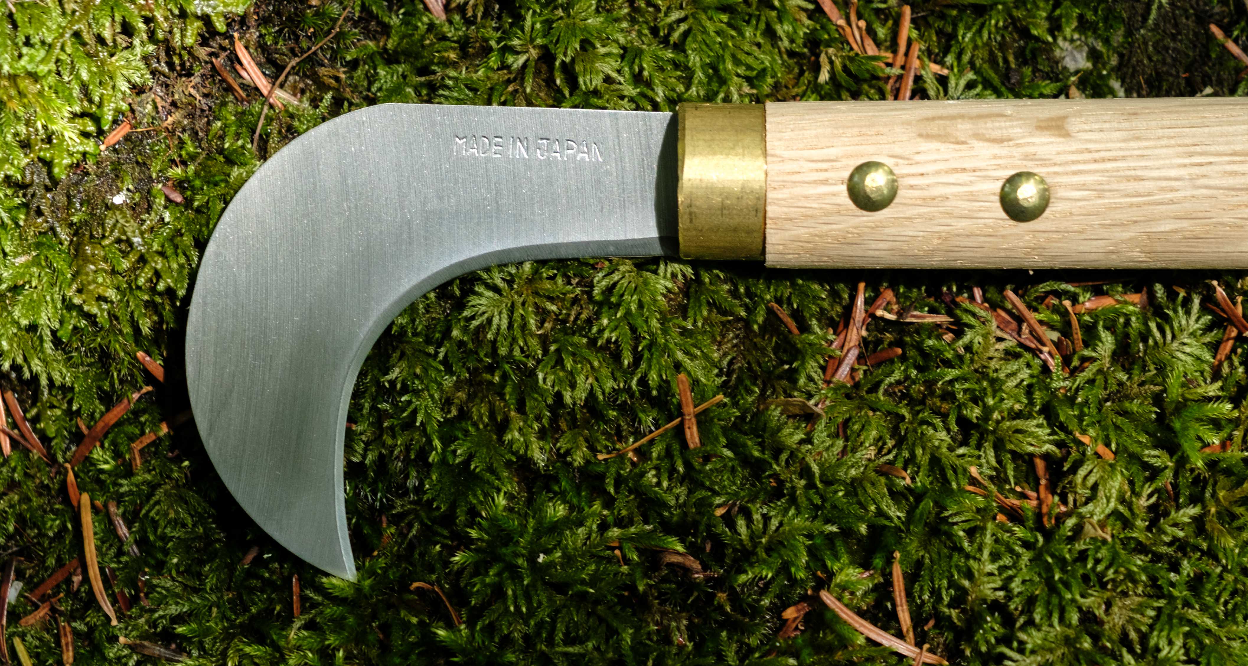 Takemoto Agave Mushroom Sickle 75mm (3") - Image 4