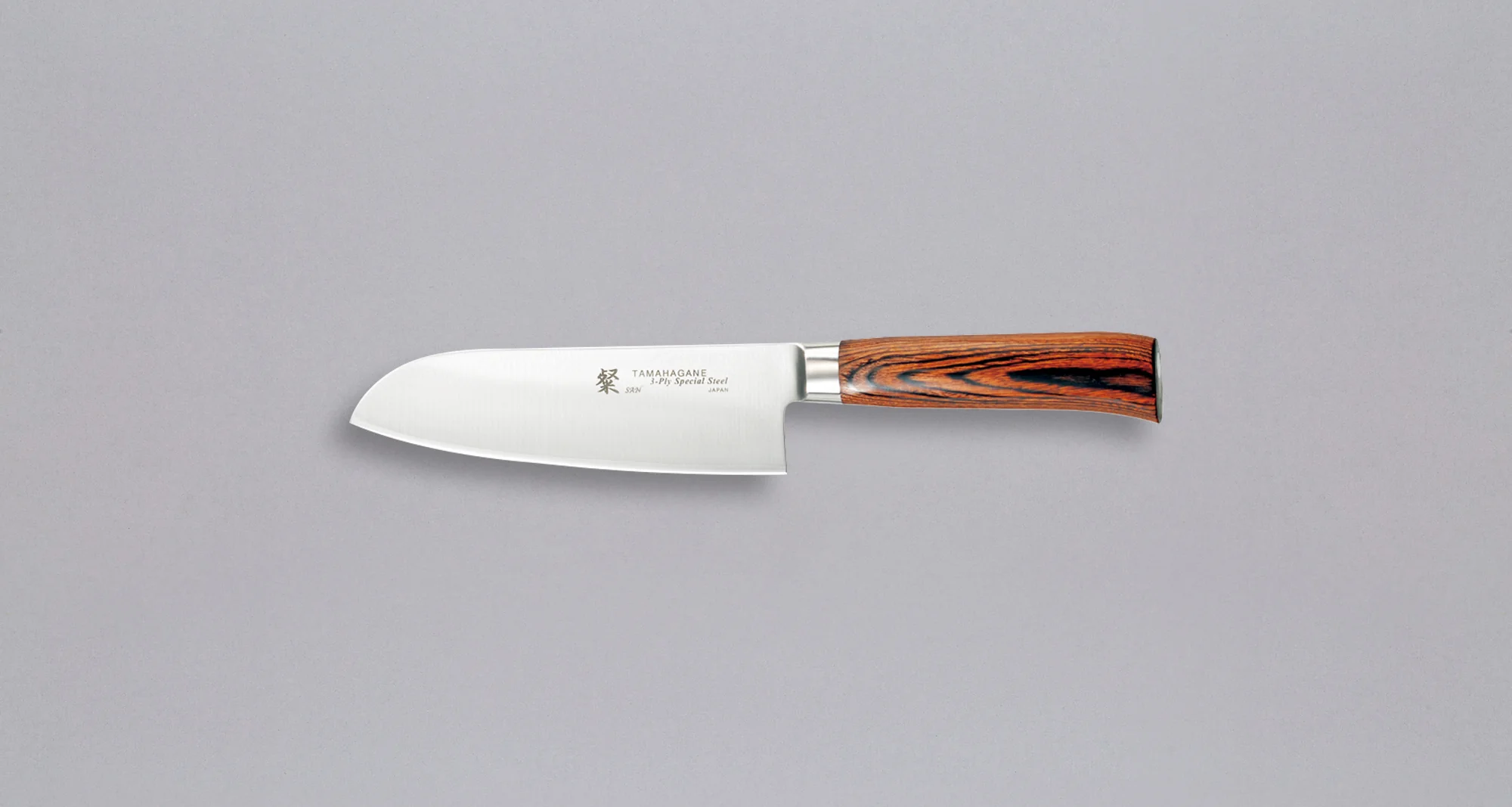 Tamahagane "SAN" Santoku 160mm (6.3")