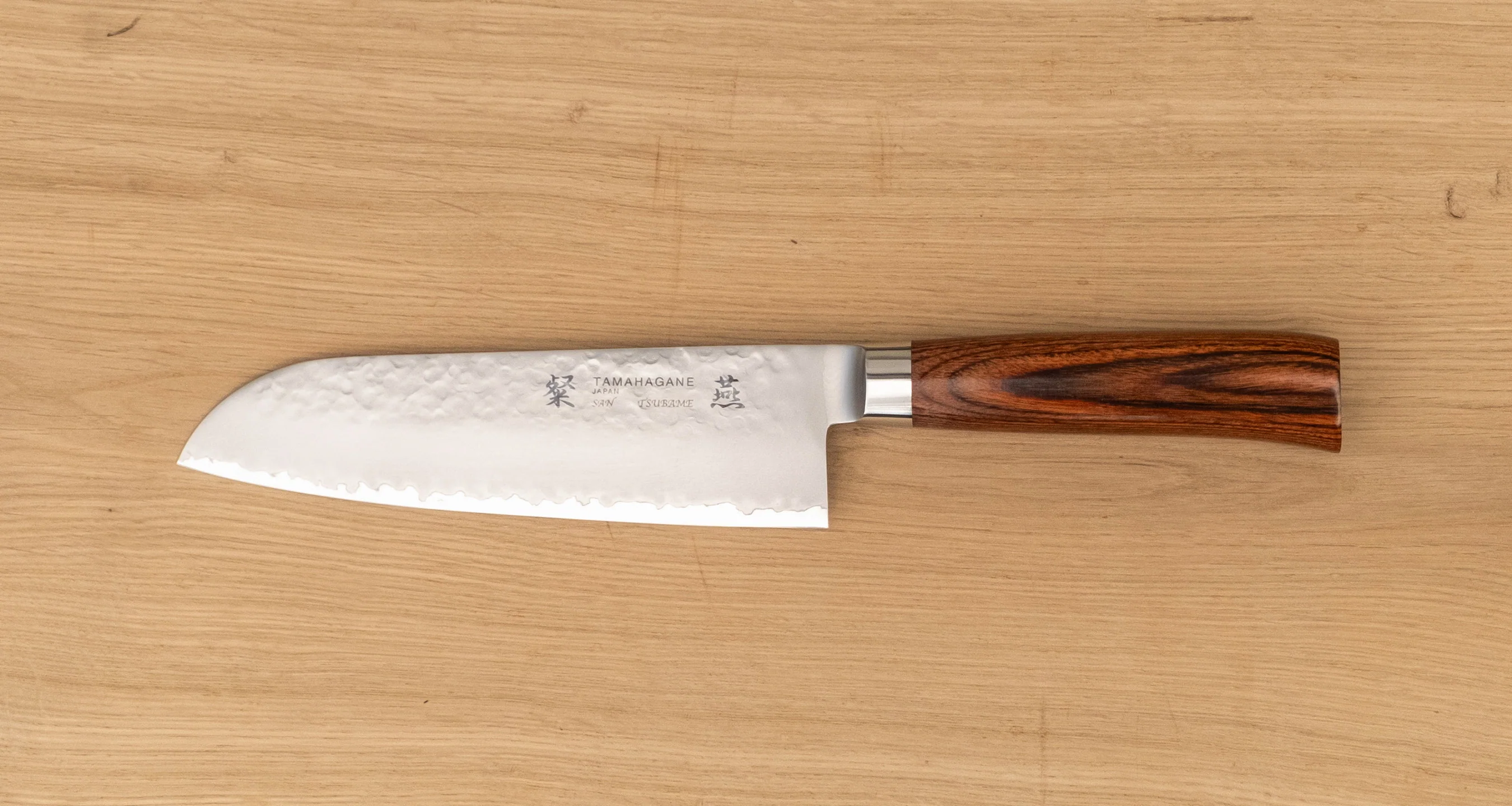 Tamahagane "TSUBAME" Santoku 175mm (6.9") - Image 3