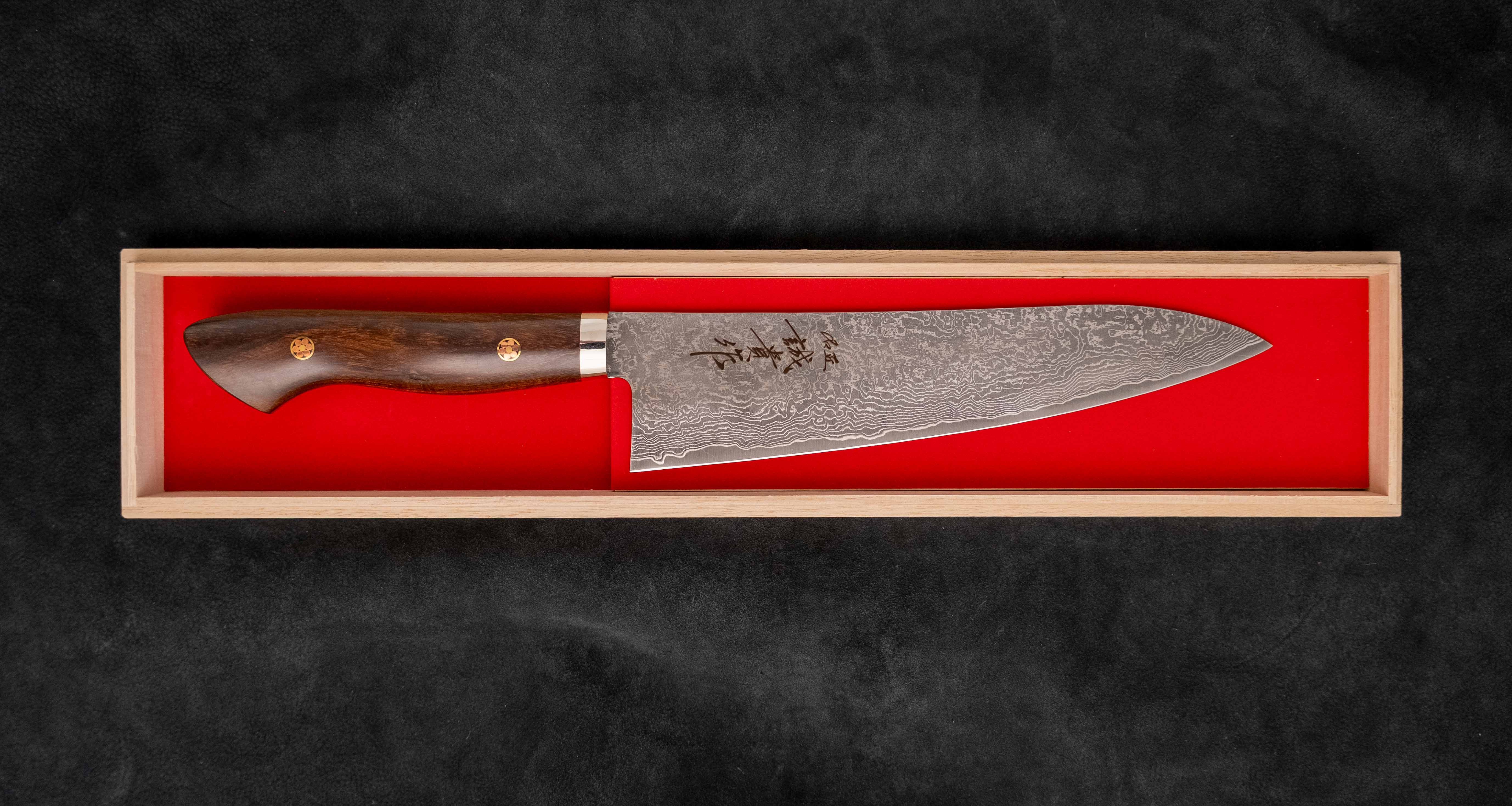 Tanaka Gyuto SG2 Damascus 210mm (8.3") - Image 4