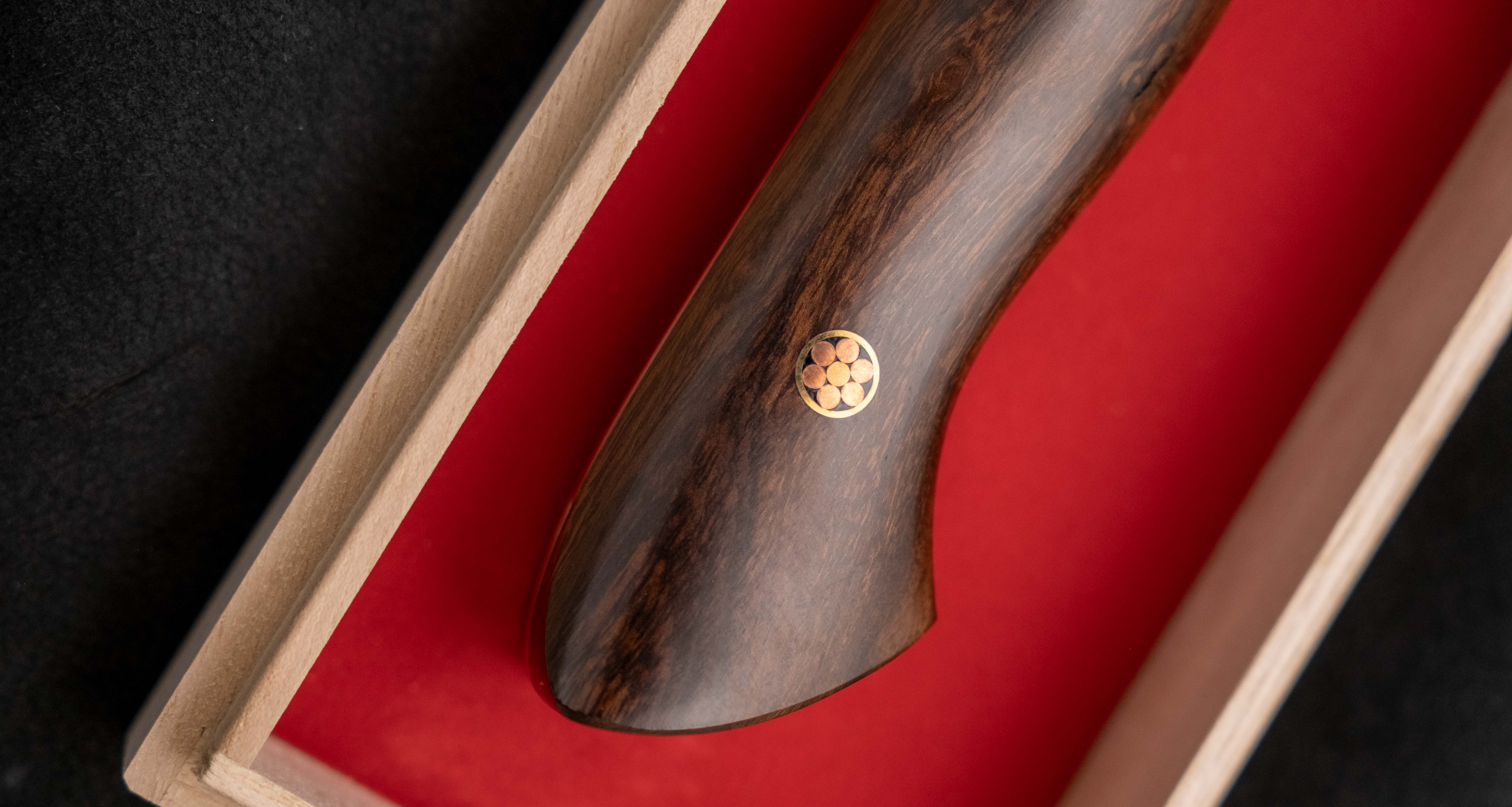 Tanaka Gyuto SG2 Damascus 210mm (8.3") - Image 7
