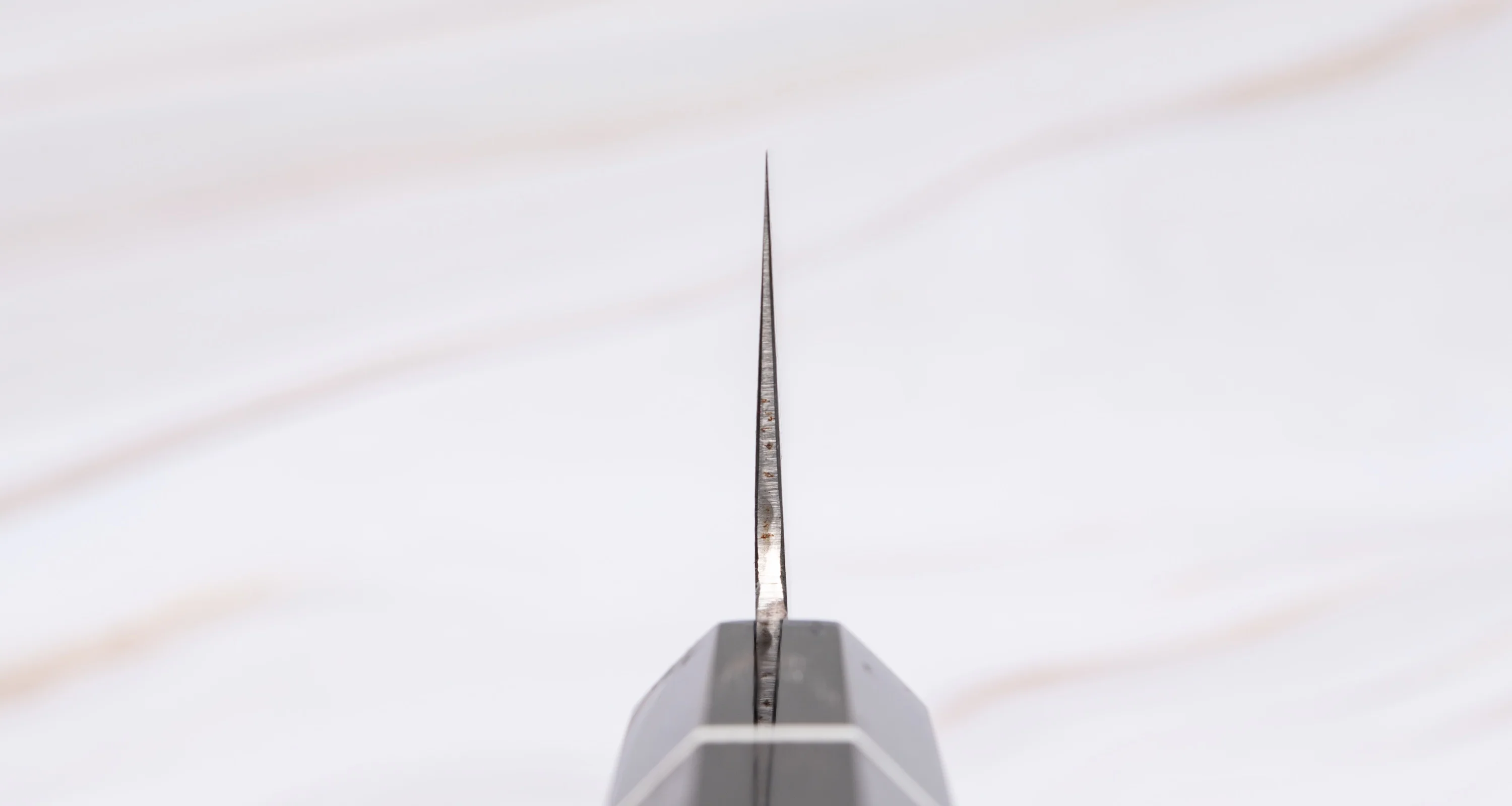 Tanaka Habakiri Gyuto SG2 Damascus Ebony 210mm (8.3") - Image 3