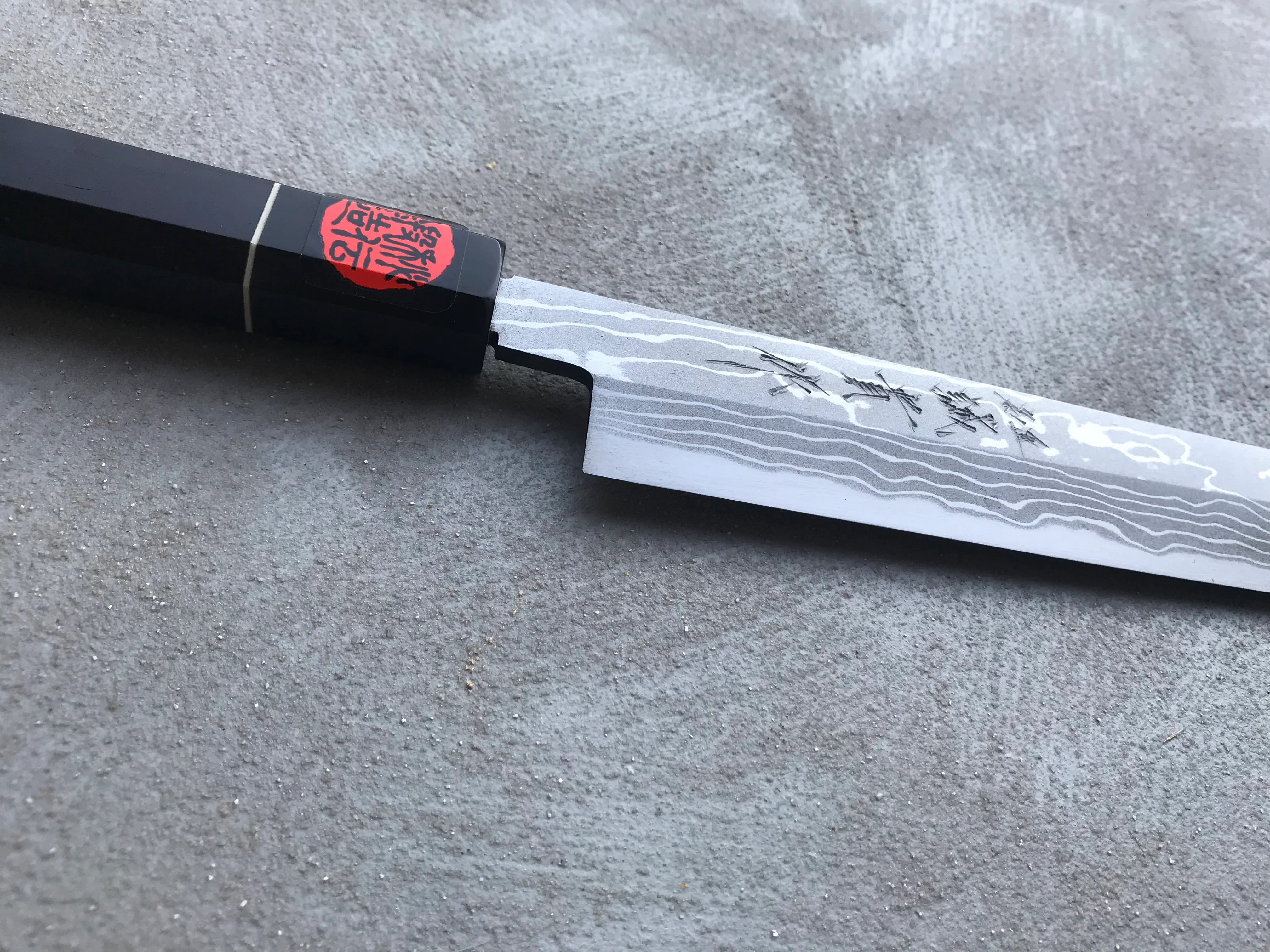 Tanaka Sakimaru-Takohiki VG-10 Damascus 300mm (11.8") - Image 8