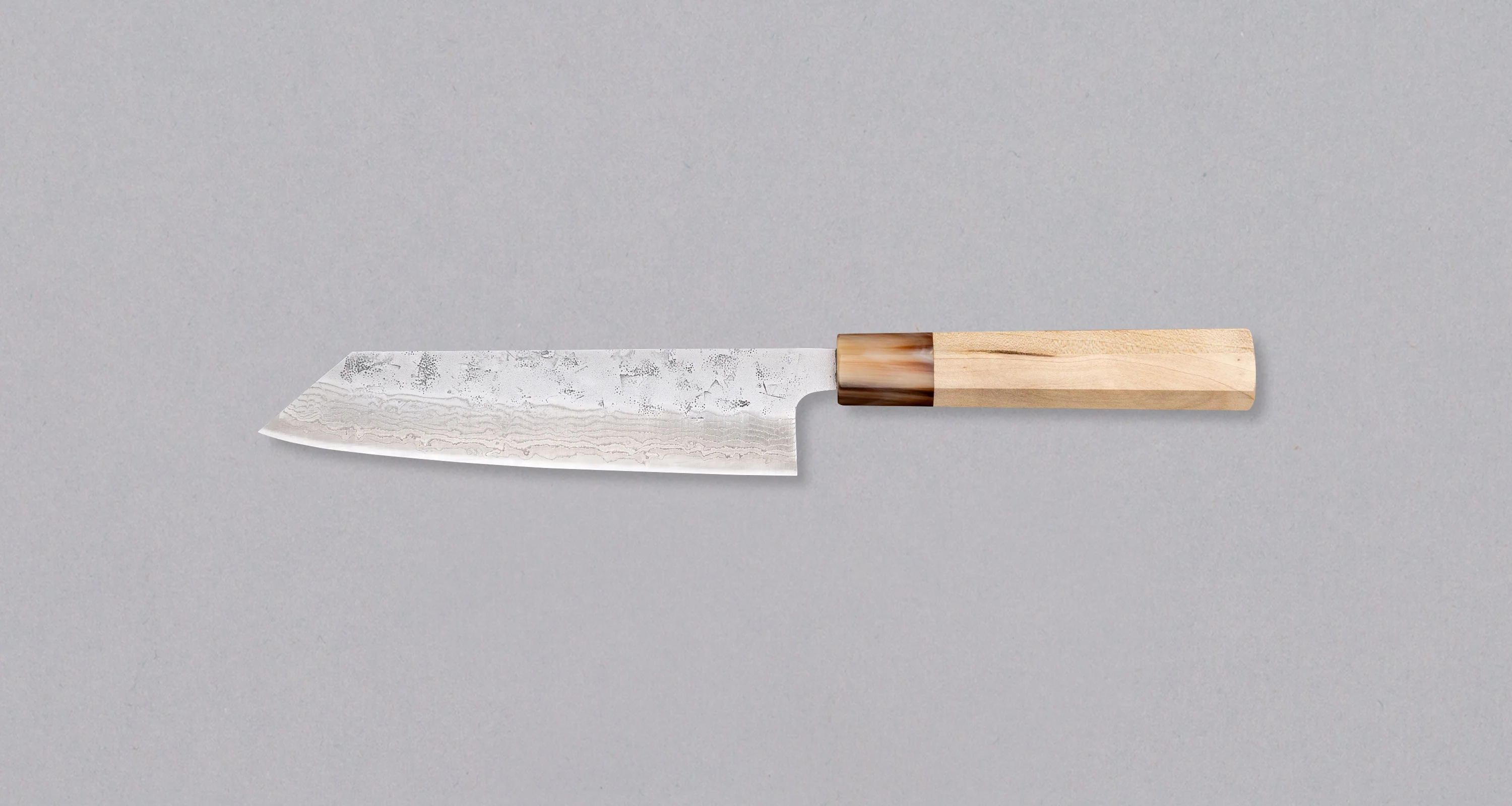 Tsunehisa Bunka Swedish Steel Damascus Washiji 170mm (6.7") - Image 2