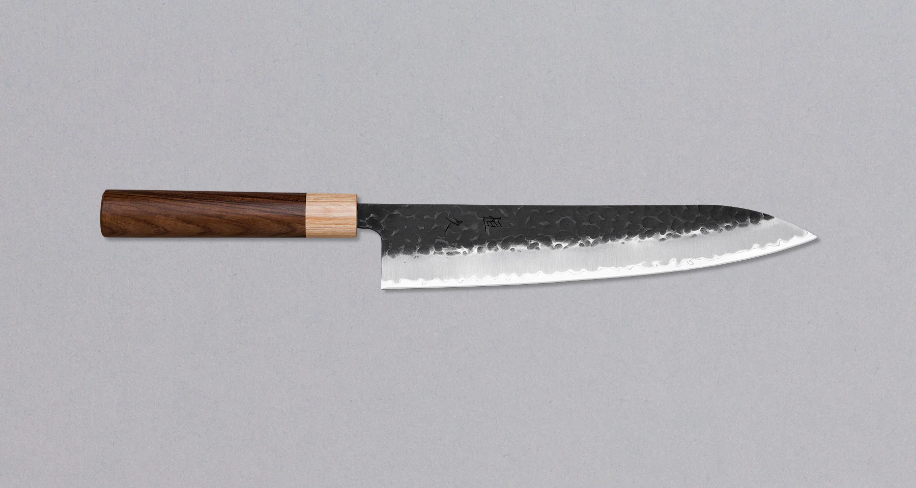 Tsunehisa Gyuto Aogami Super Kuro-uchi 240mm (9.5") [Rosewood-Cedar]