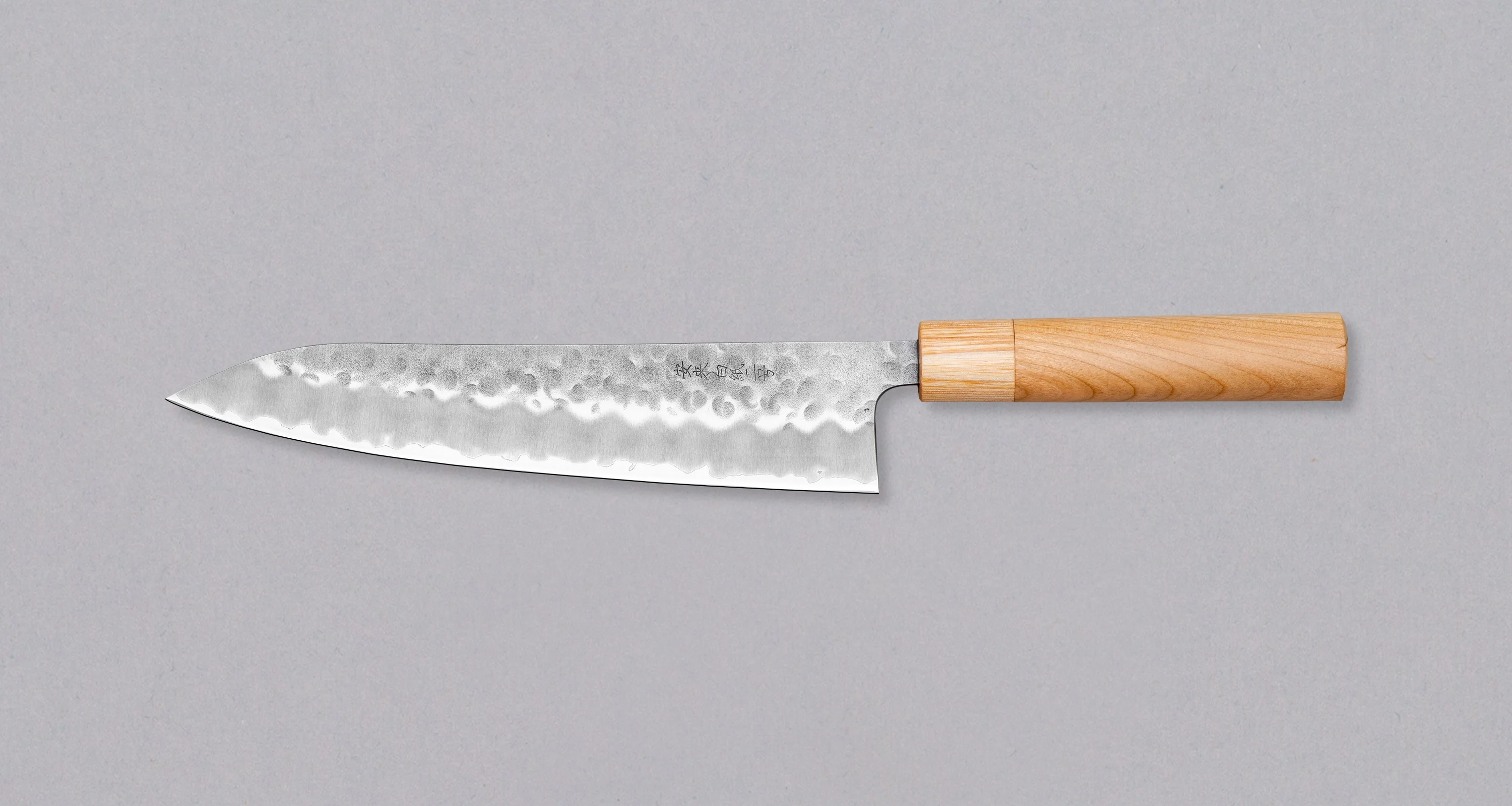 Tsunehisa Gyuto Shirogami #2 Cherry 210mm (8.3") - Image 2