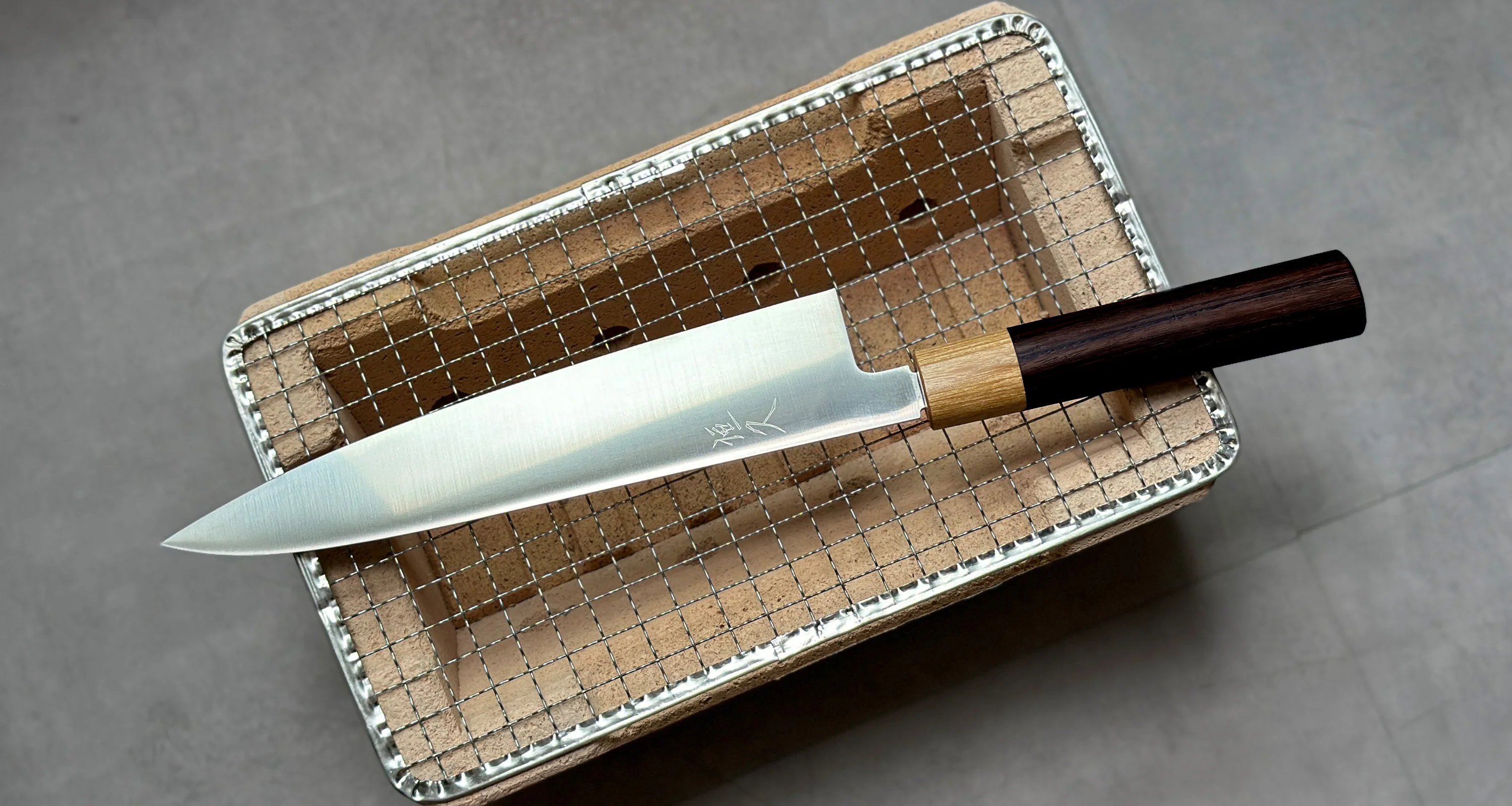 Tsunehisa Gyuto VG-1 210mm (8.3") [Rosewood-Cedar] - Image 2