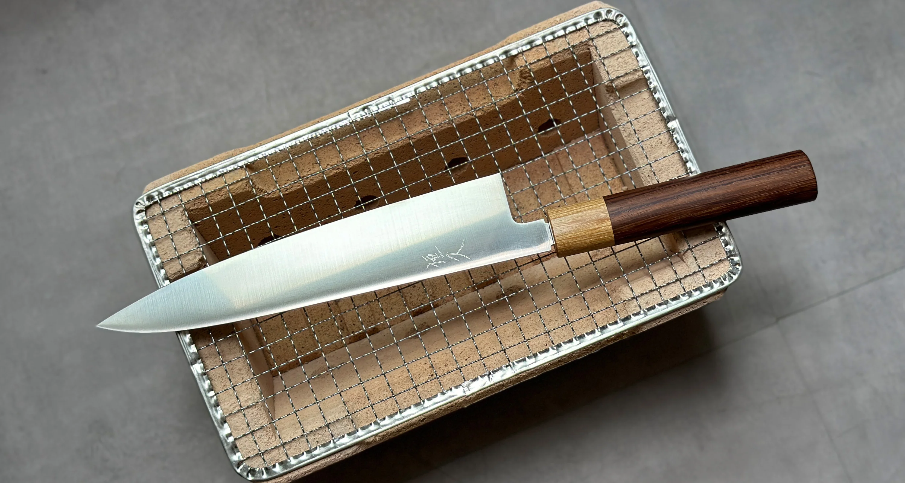 Tsunehisa Gyuto VG-1 210mm (8.3") [Walnut] - Image 2