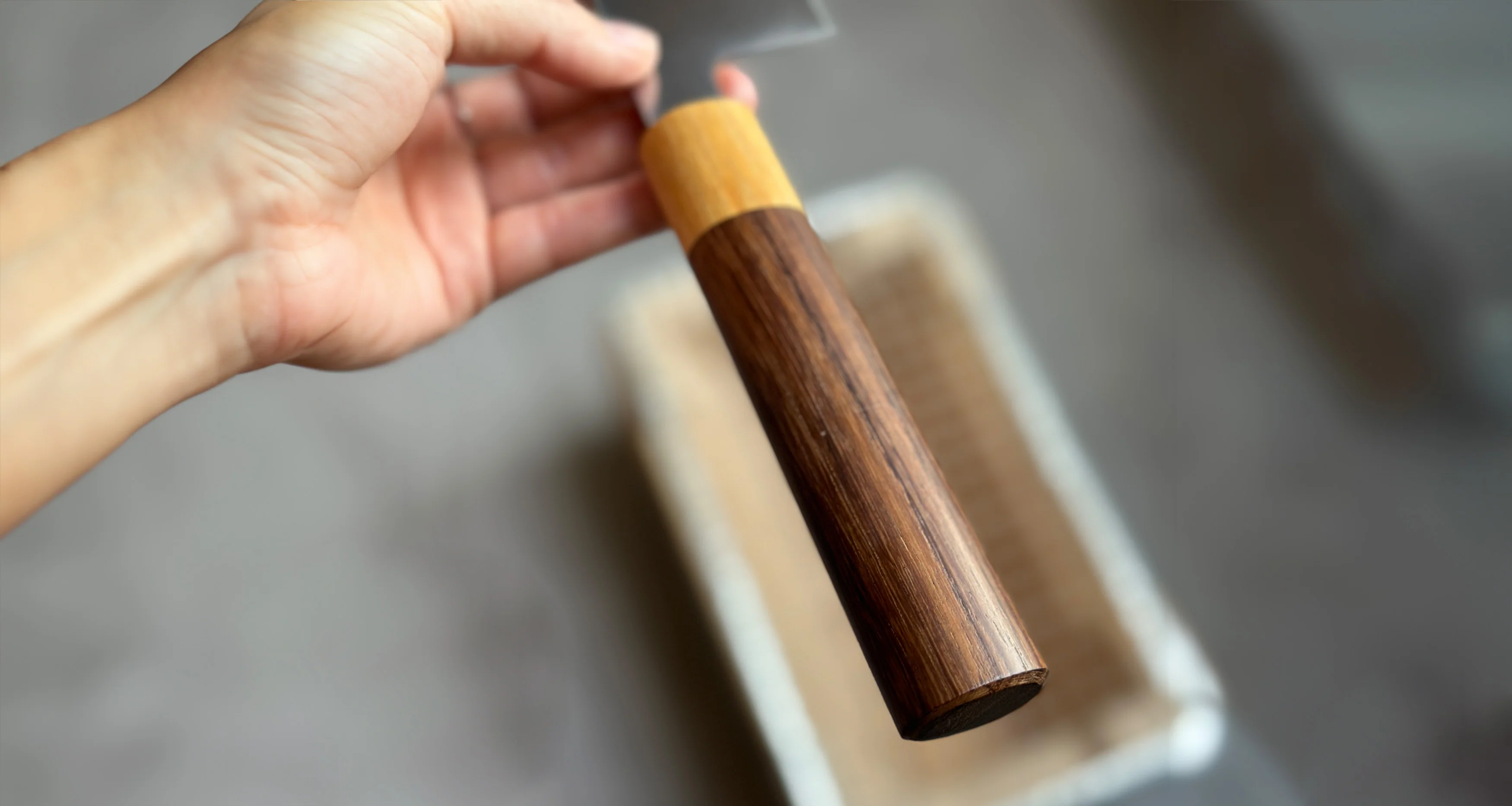 Tsunehisa Gyuto VG-1 210mm (8.3") [Walnut] - Image 4