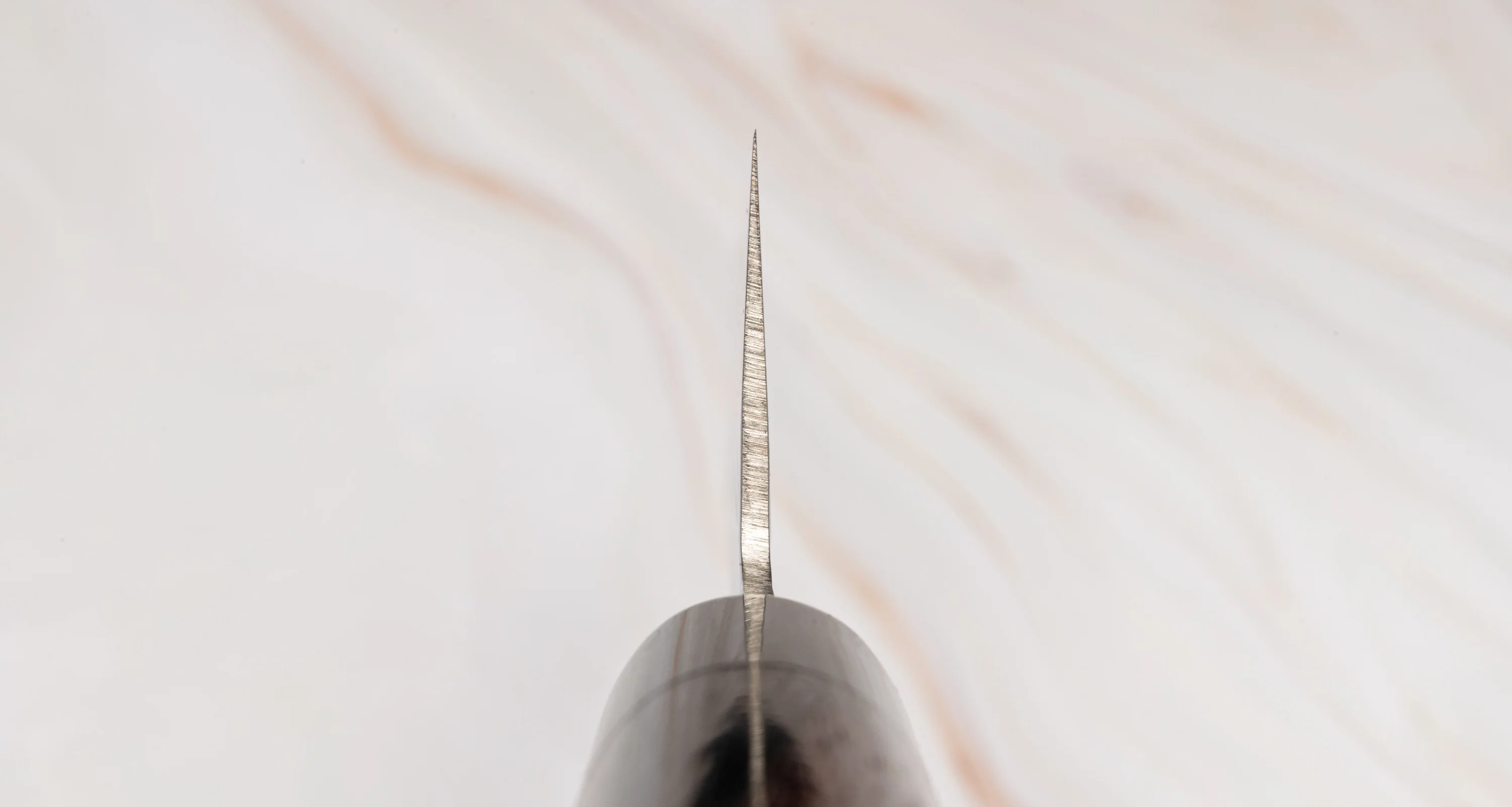 Tsunehisa Gyuto VG-10 Damascus Tsuchime 210mm (8.3") - Image 3