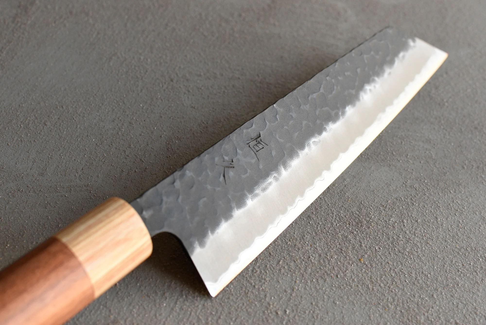 Tsunehisa Kiritsuke Aogami Super Kuro-uchi 210mm (8.3") [Walnut] - Image 3