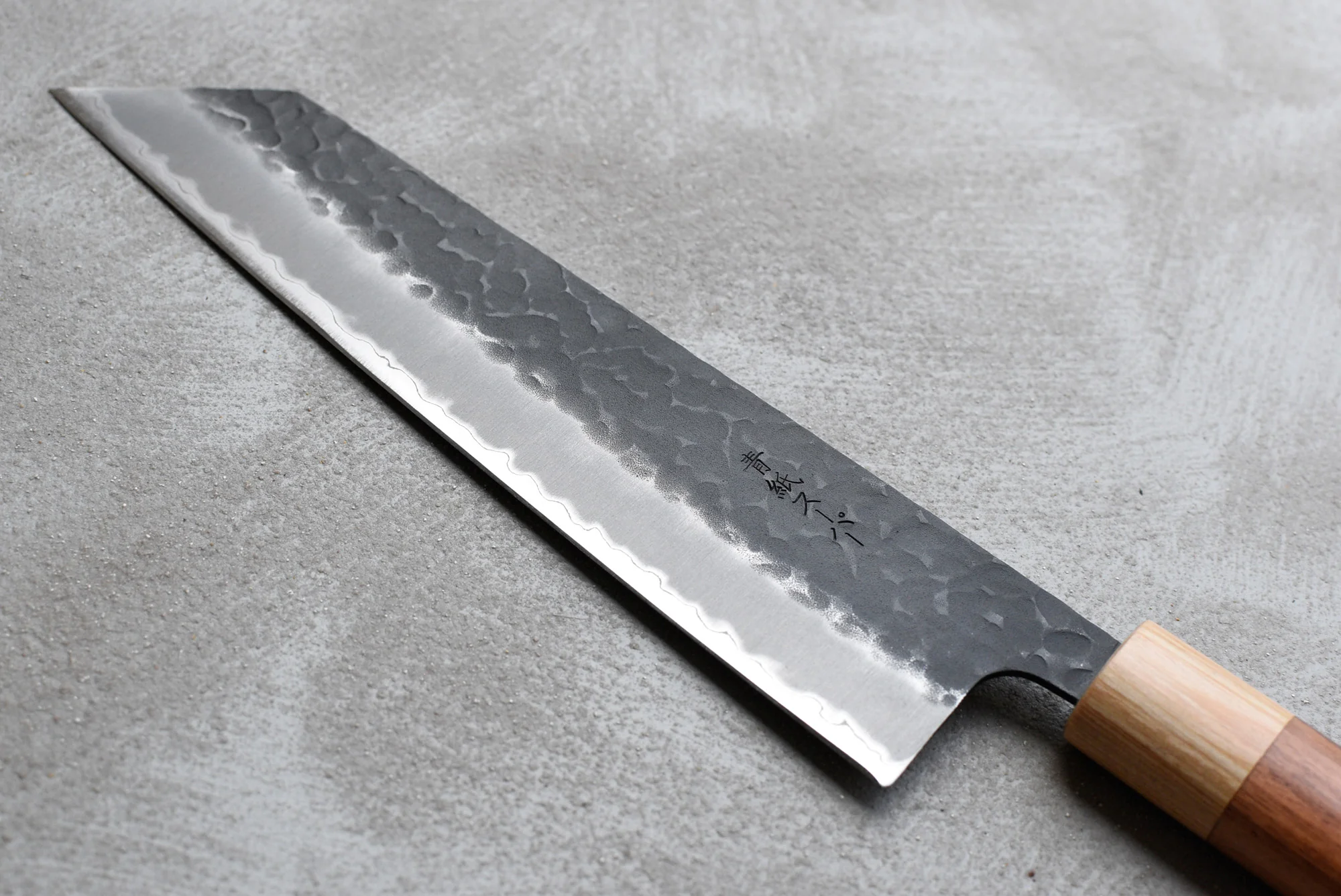 Tsunehisa Kiritsuke Aogami Super Kuro-uchi 210mm (8.3") [Walnut] - Image 4