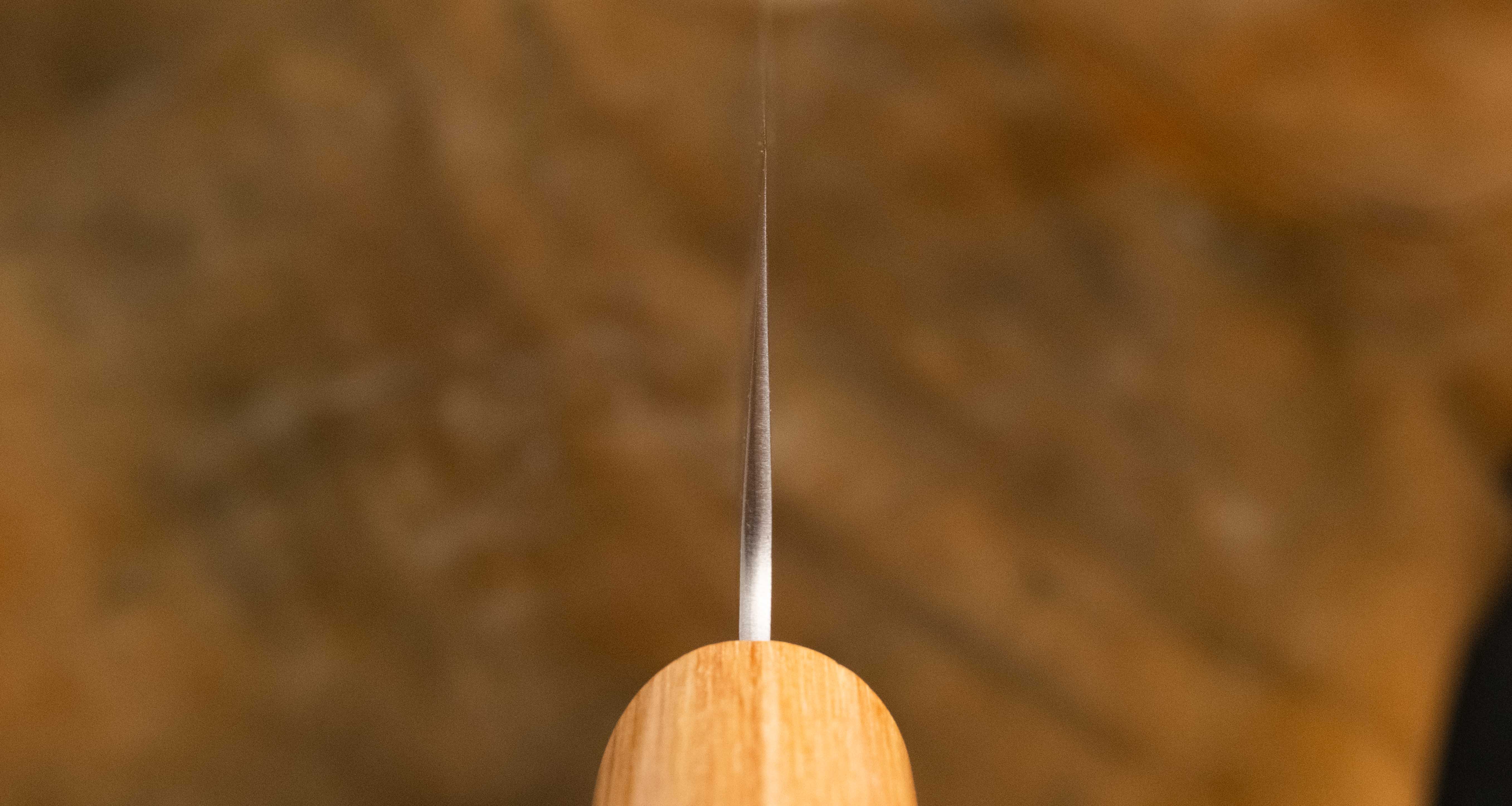 Tsunehisa Kiritsuke Shirogami #2 Cherry 210mm (8.3") - Image 8