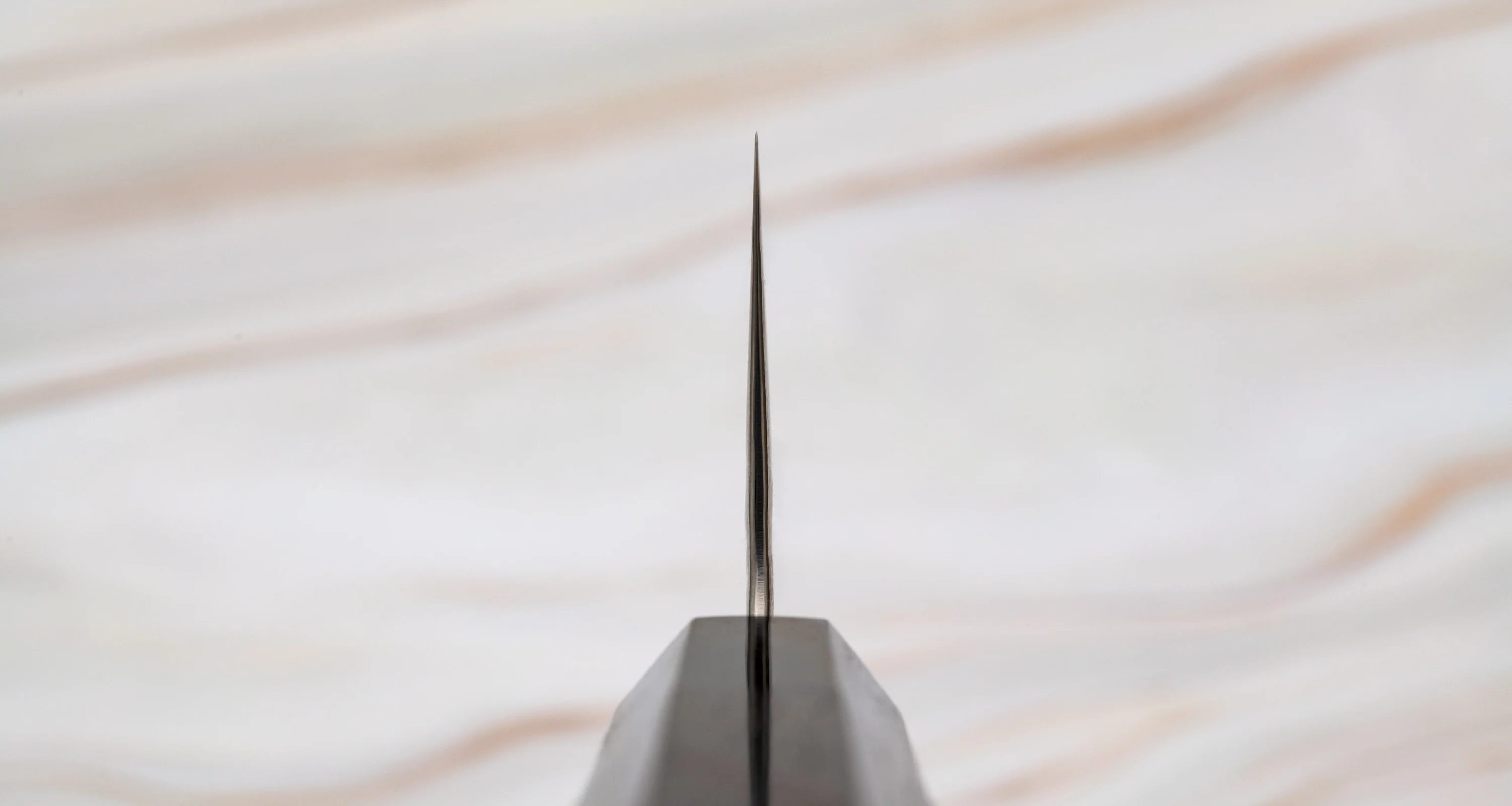 Tsunehisa Nakiri Ginsanko Nawame Damascus 165mm (6.5") - Image 3