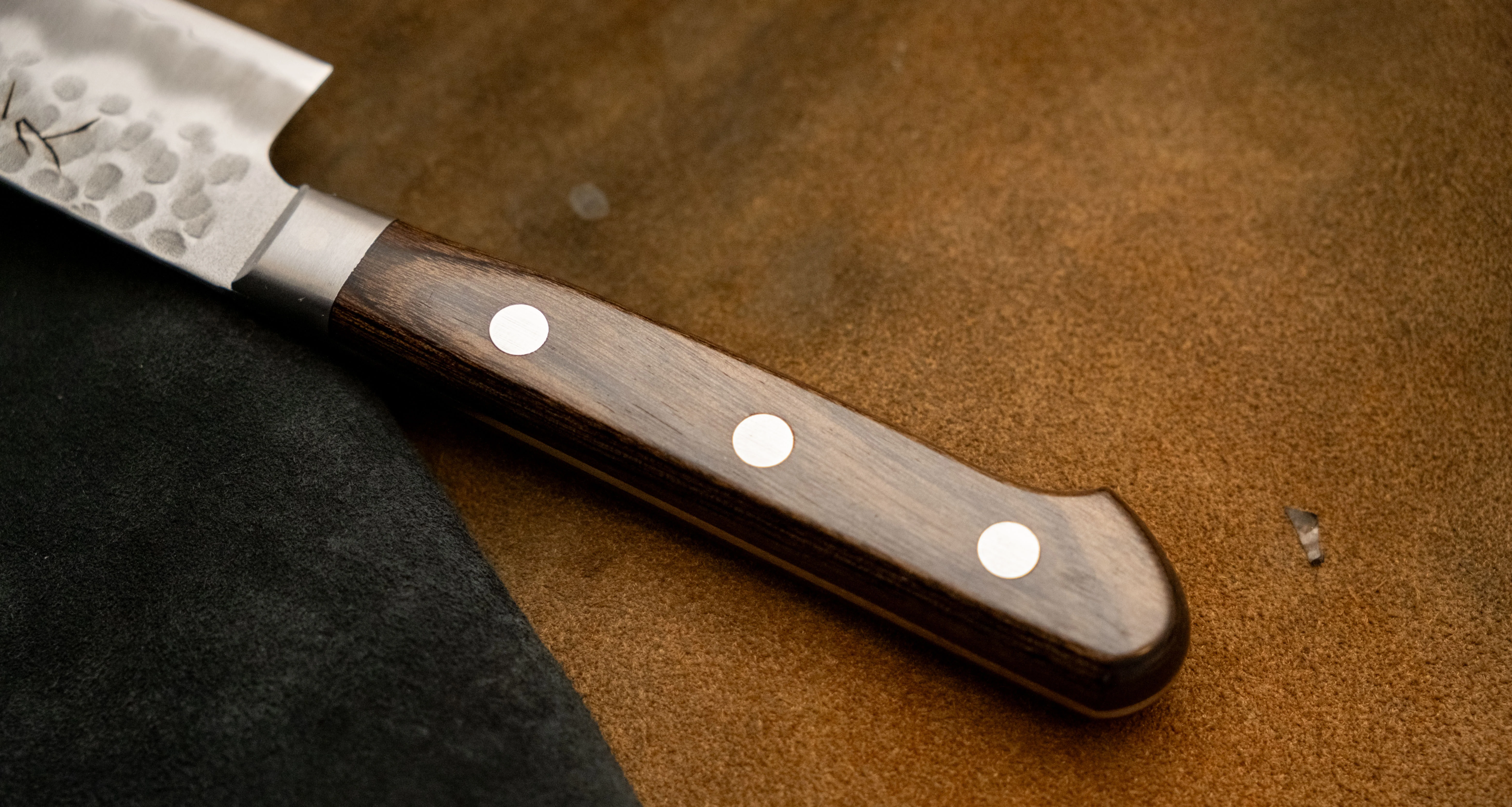 Tsunehisa Petty AUS-8 Brown 150mm (5.9") - Image 7