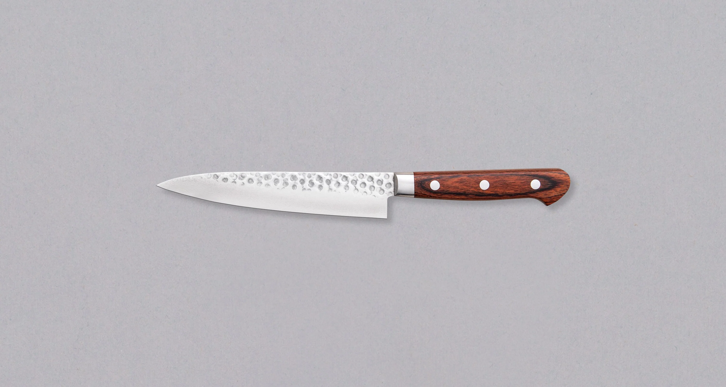 Tsunehisa Petty VG-10 Damascus Brown 135mm (5.3") - Image 2