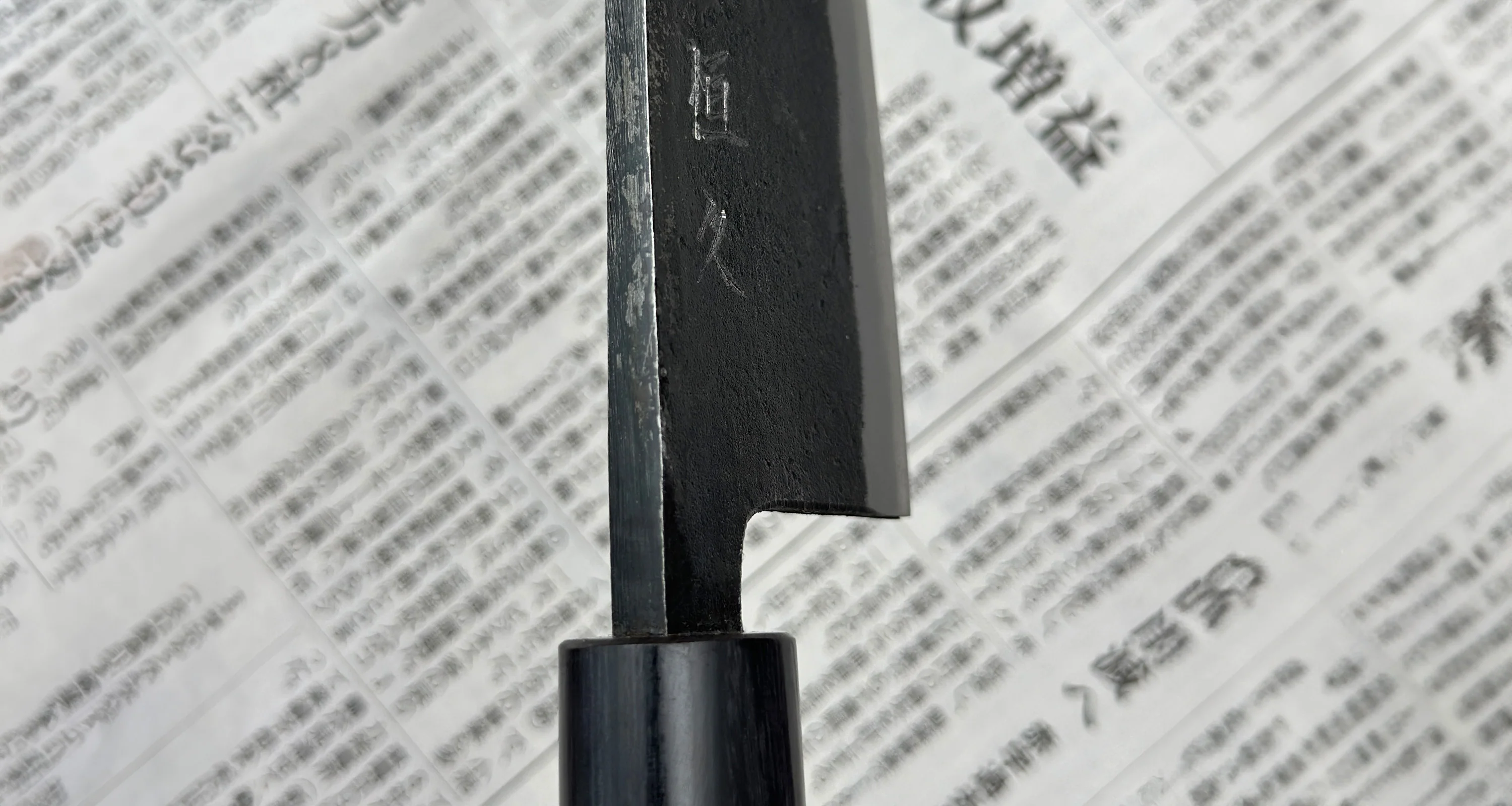 Tsunehisa Ryo-Deba Aogami #2 Kuro-uchi 165mm (6.5") - Image 6