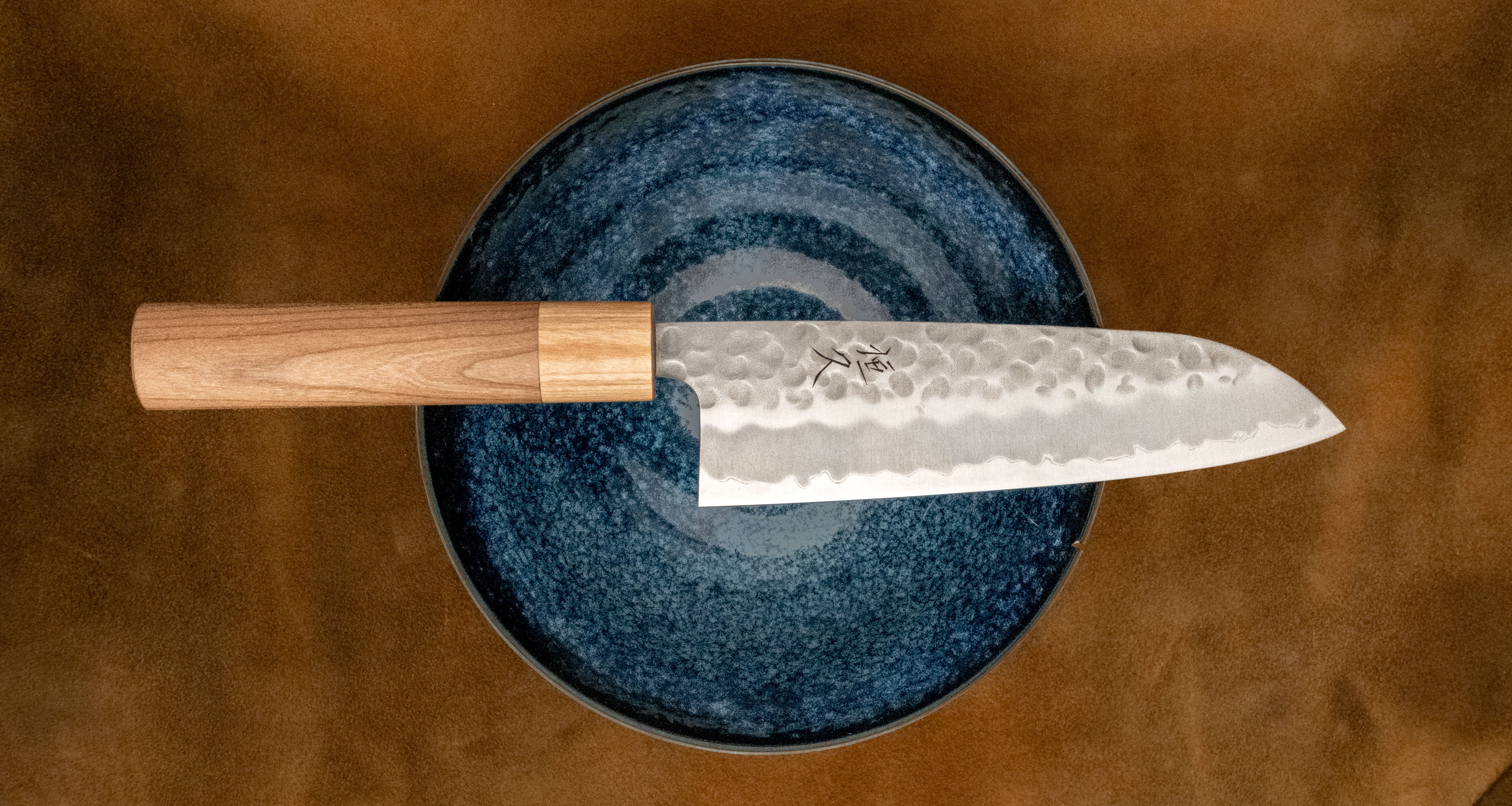Tsunehisa Santoku Shirogami #2 Cherry 170mm (6.7") - Image 4