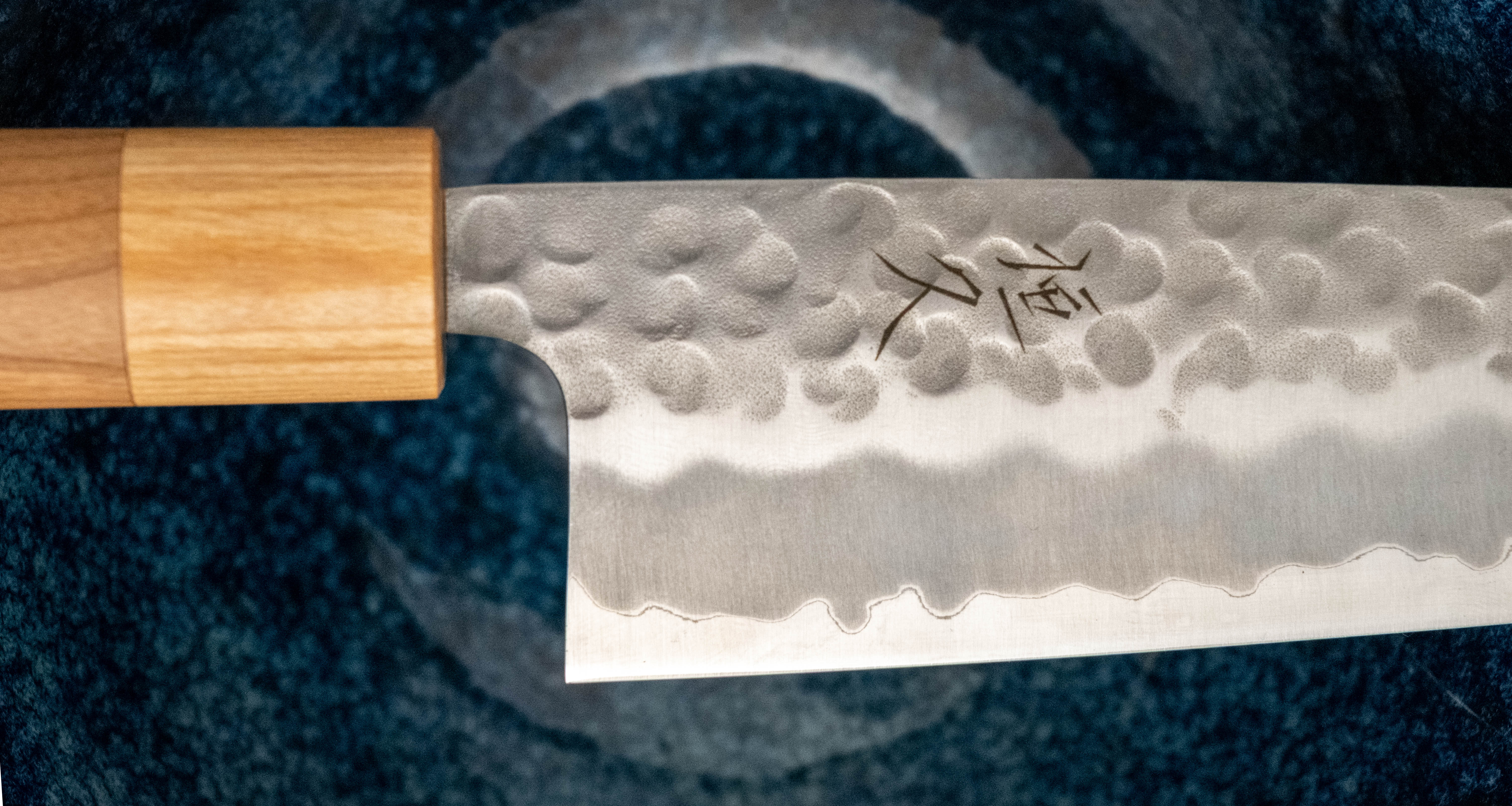 Tsunehisa Santoku Shirogami #2 Cherry 170mm (6.7") - Image 6