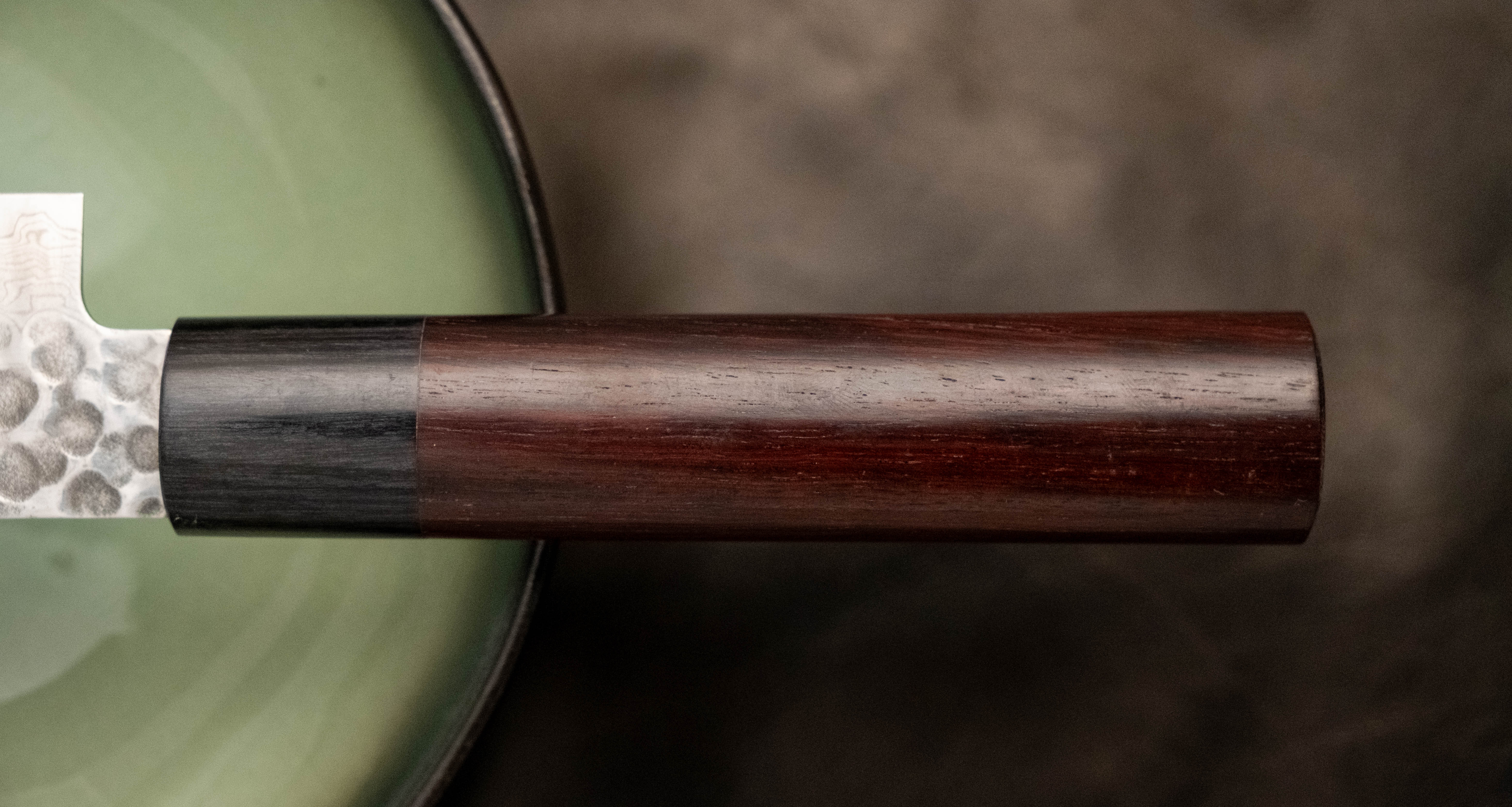 Tsunehisa Slicer VG-10 Damascus Tsuchime 240mm (9.4") - Image 6
