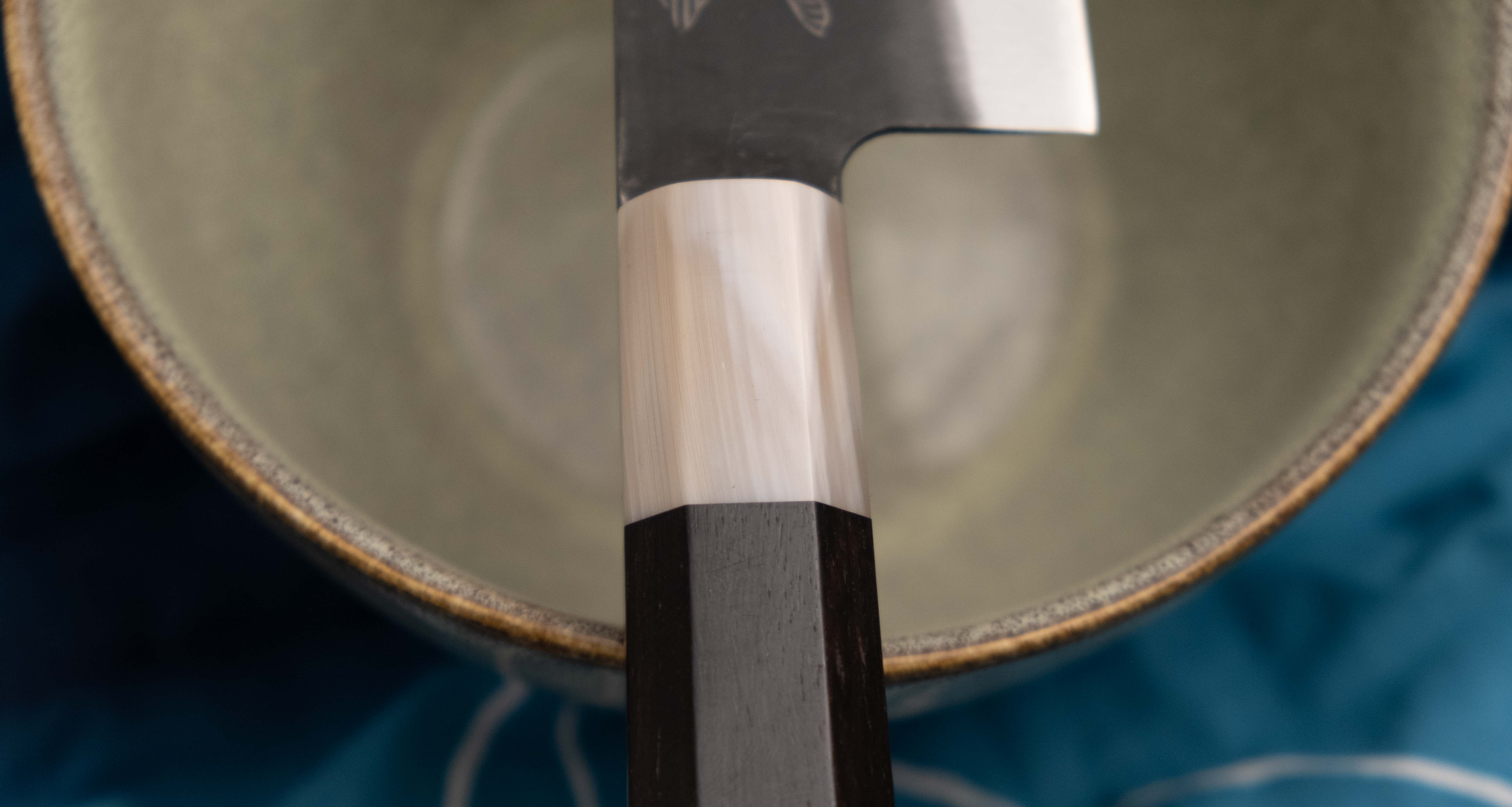 Yoshida Gyuto SUJ-2 Kuro-uchi 210mm (8.3") [Koi Fish] - Image 4
