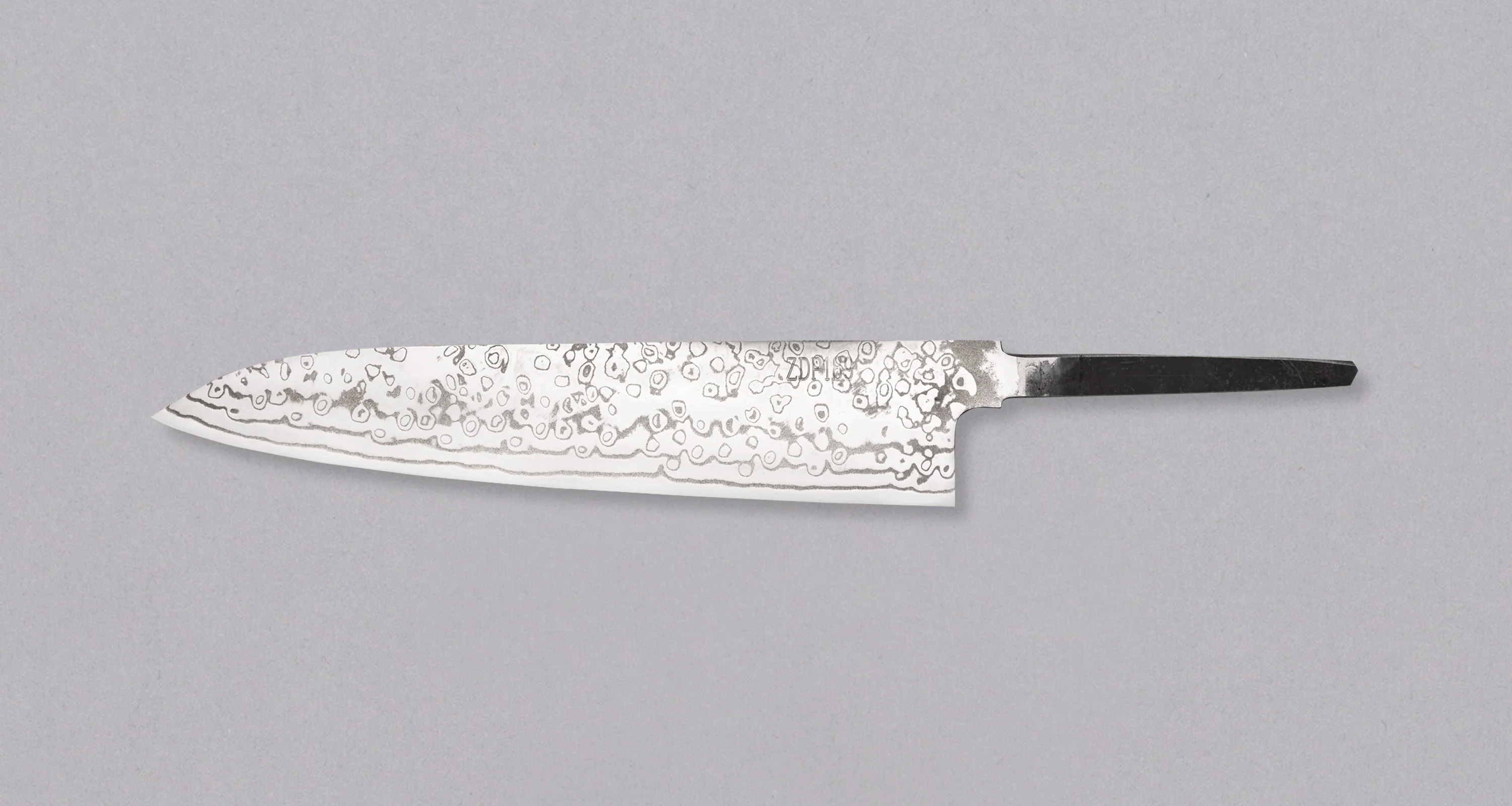 ZDP-189 Gyuto Damascus 240mm (9.4") - BLADE - Image 2