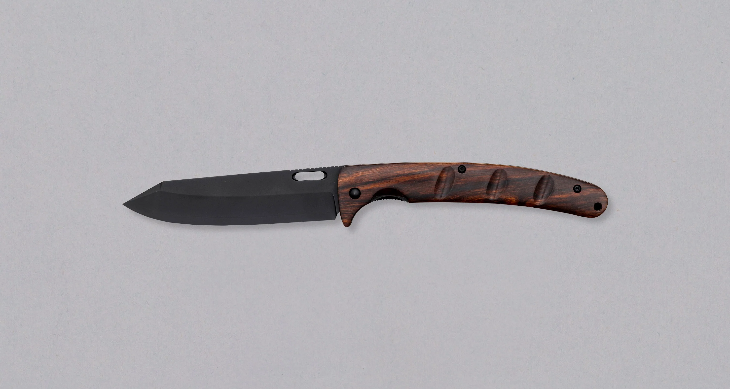 Yu Kurosaki Utility Folding Knife SG2 Ironwood 105mm (4.1") - Image 2
