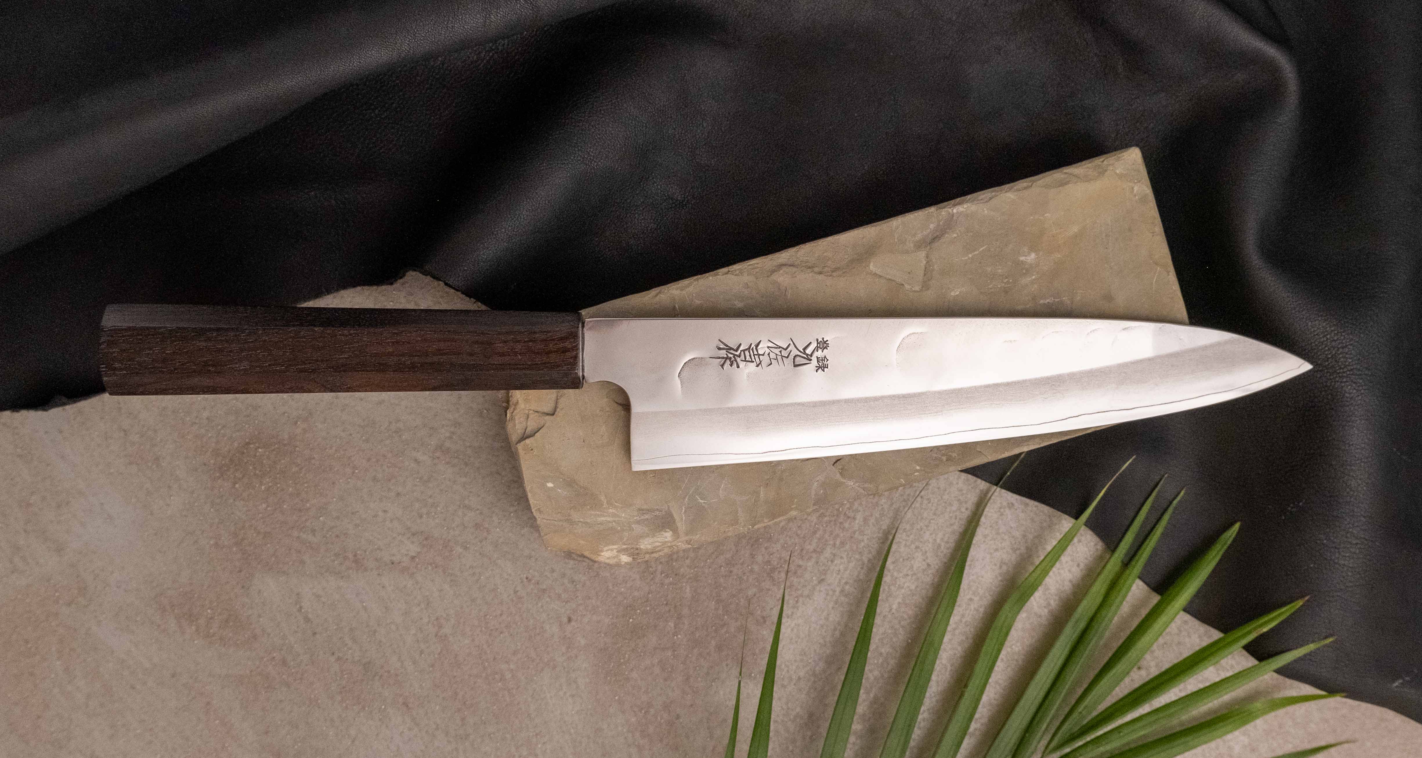 ZDP-189 Gyuto Silver Ebony 210mm (8.3") - Image 4