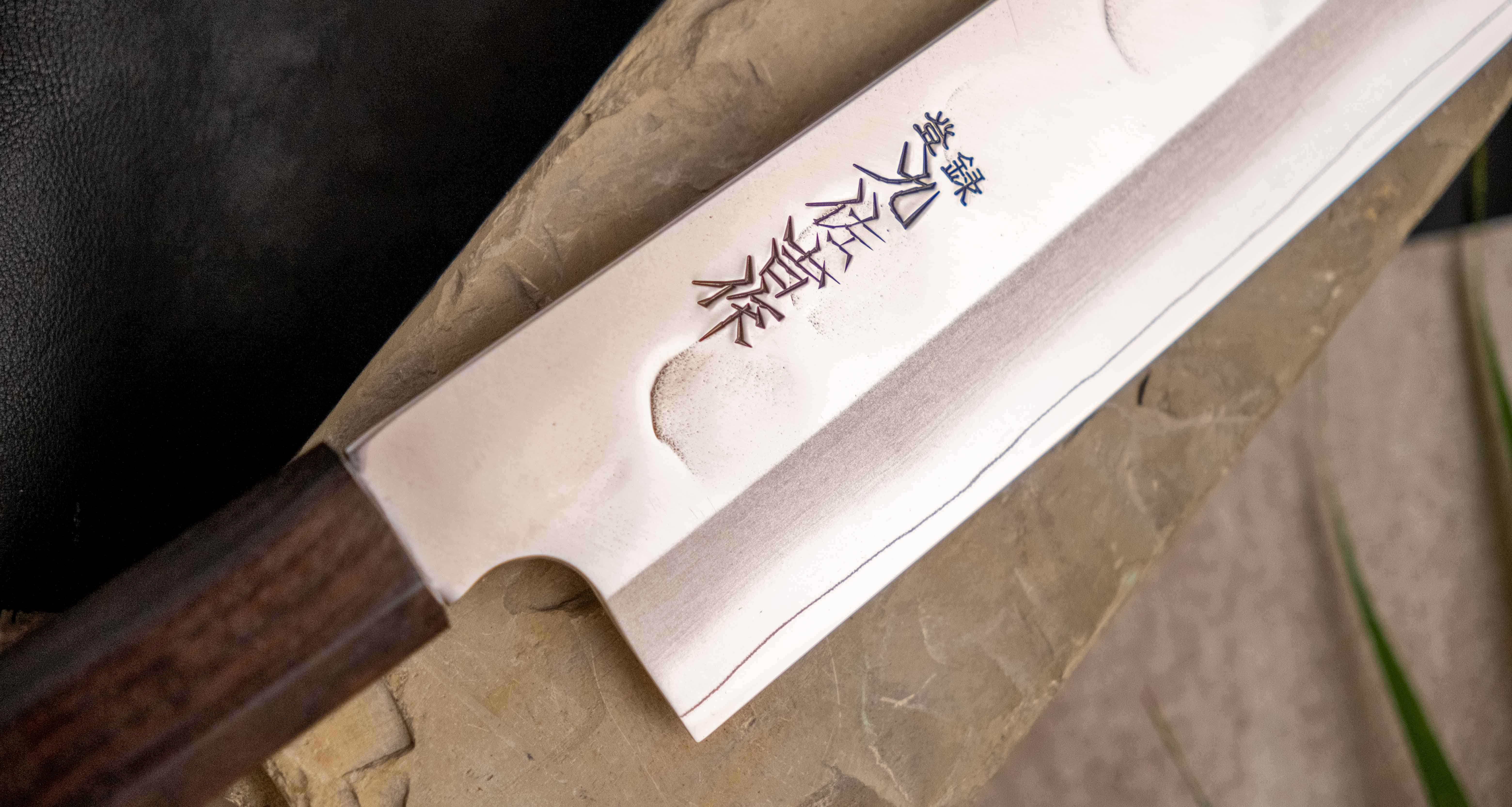 ZDP-189 Gyuto Silver Ebony 210mm (8.3") - Image 5
