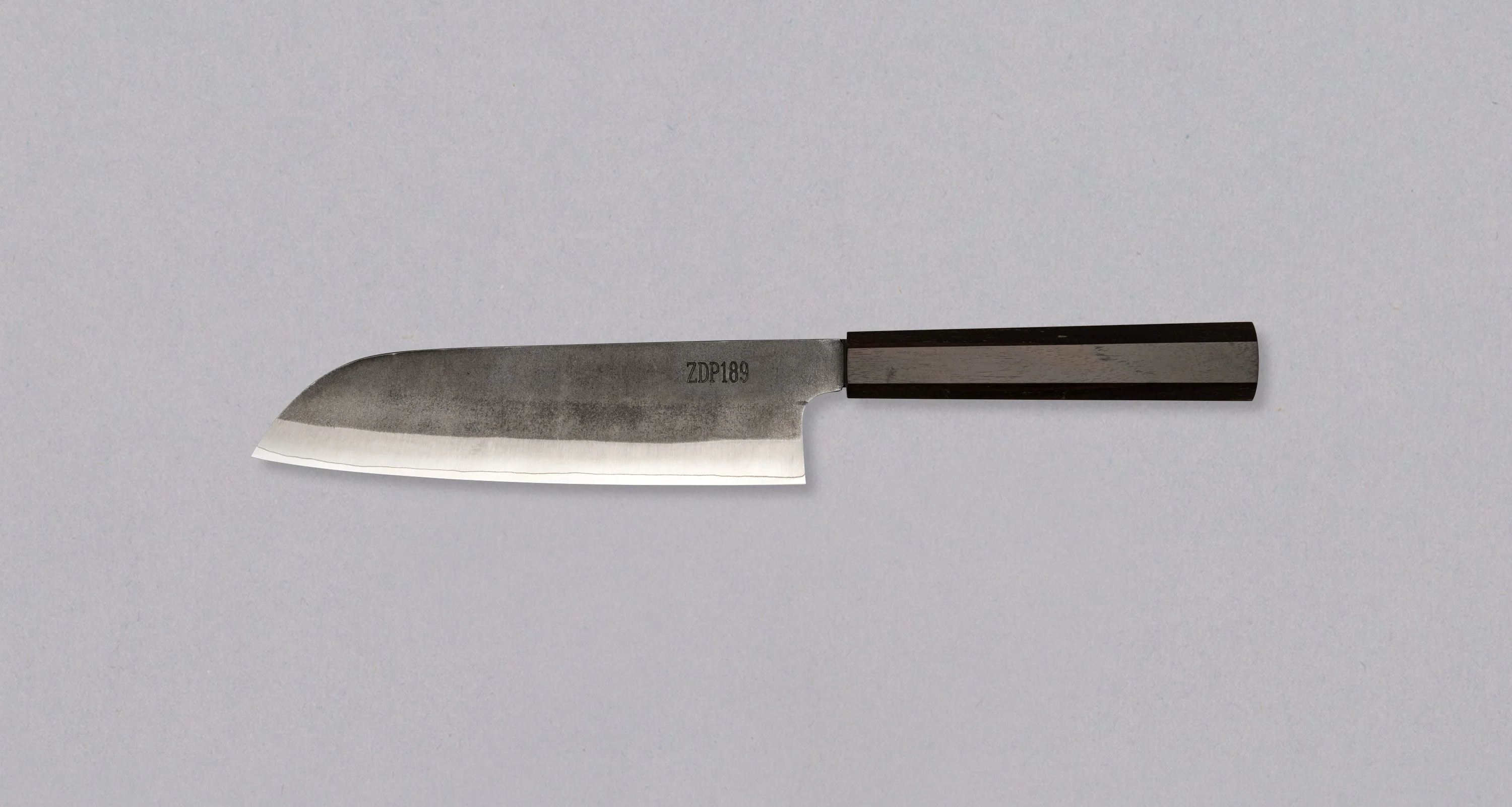 ZDP-189 Santoku Black Ebony 180mm (7.1") - Image 2